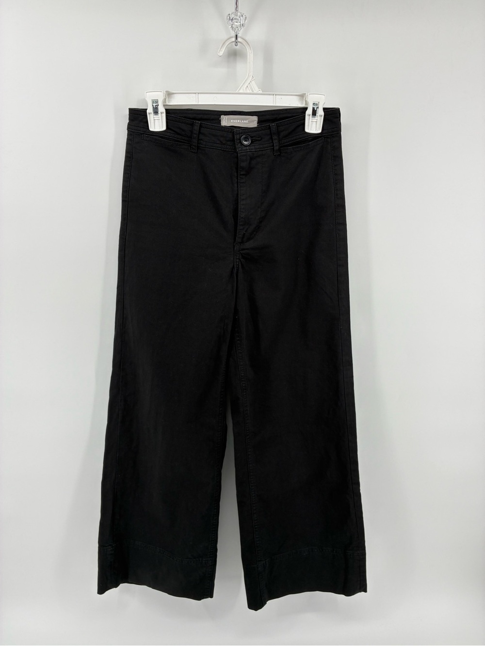 Black Wide-Leg Pants